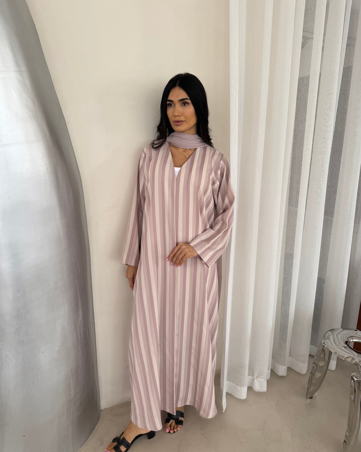 Plaid Abaya
