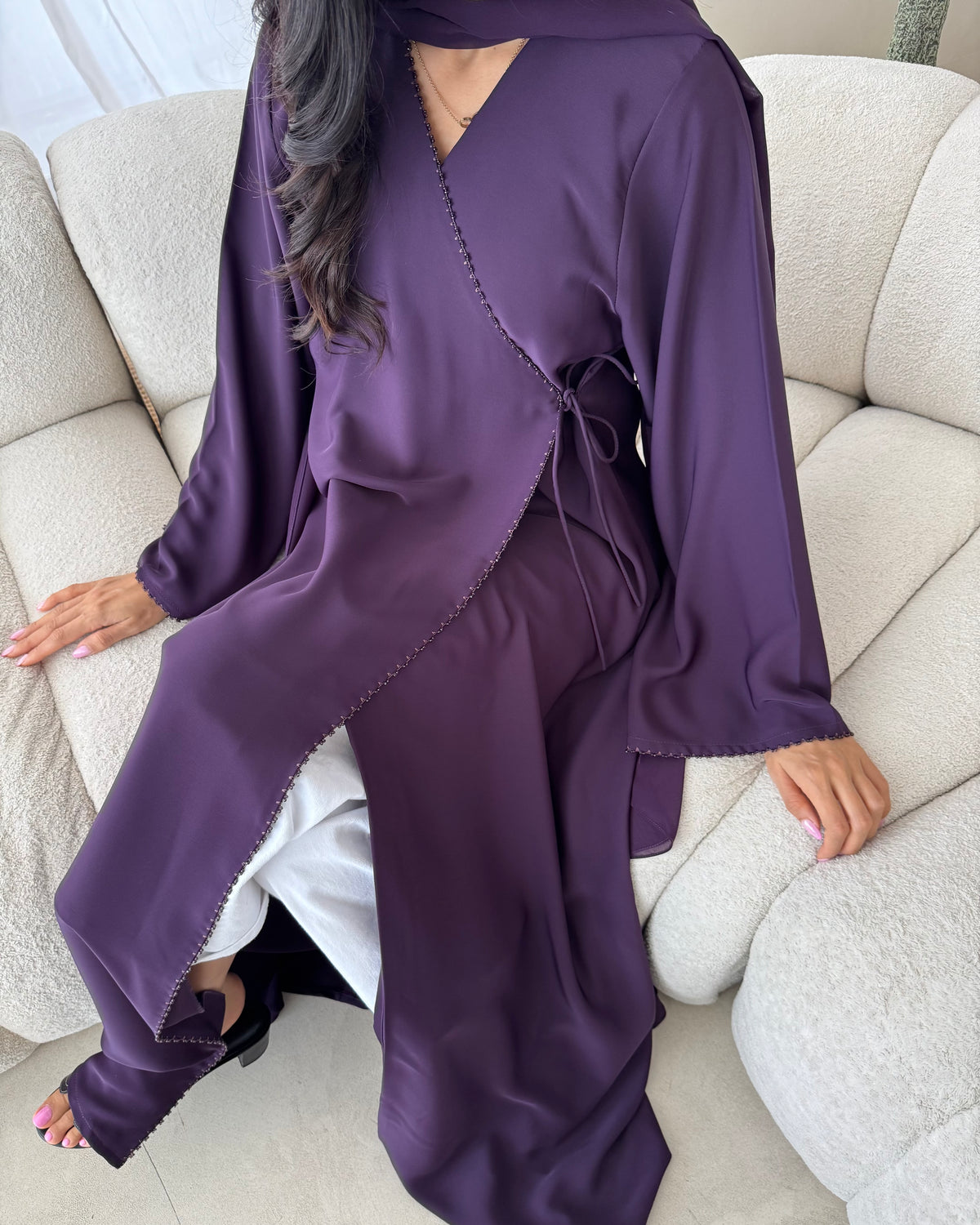 Azure Abaya