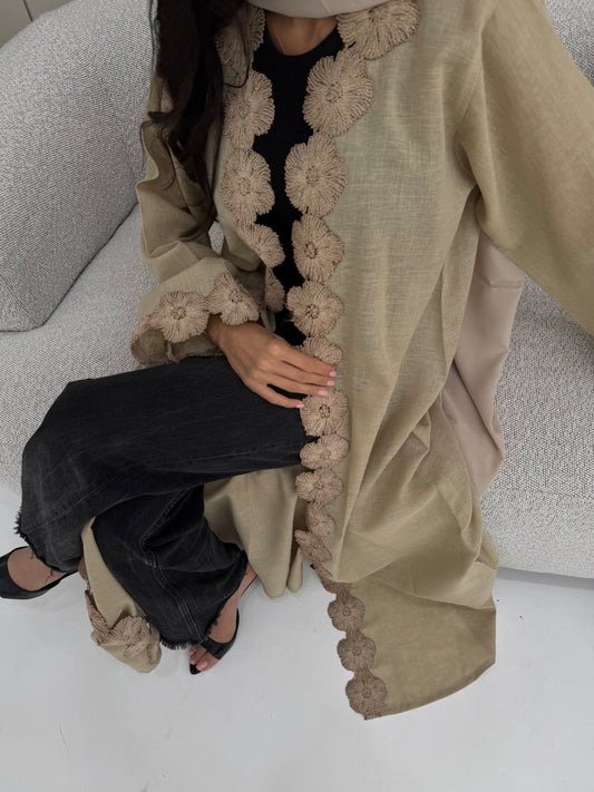 Floral Abaya
