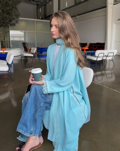 Feather Abaya