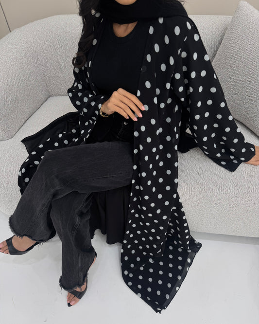 Polkadot Abaya