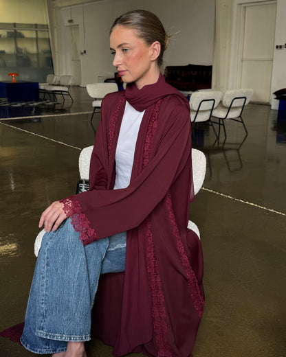 Feather Abaya